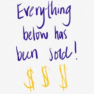 EVERYTHING BELOW IS SOLD!